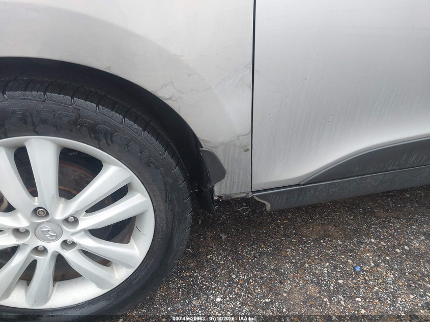 2012 Hyundai Tucson VIN KM8JU3AC8CU376134 IAAI salvage auction — NORMAL WEAR, Original (Texas), sold $1,750 on 2026-07-22 (photo 6)