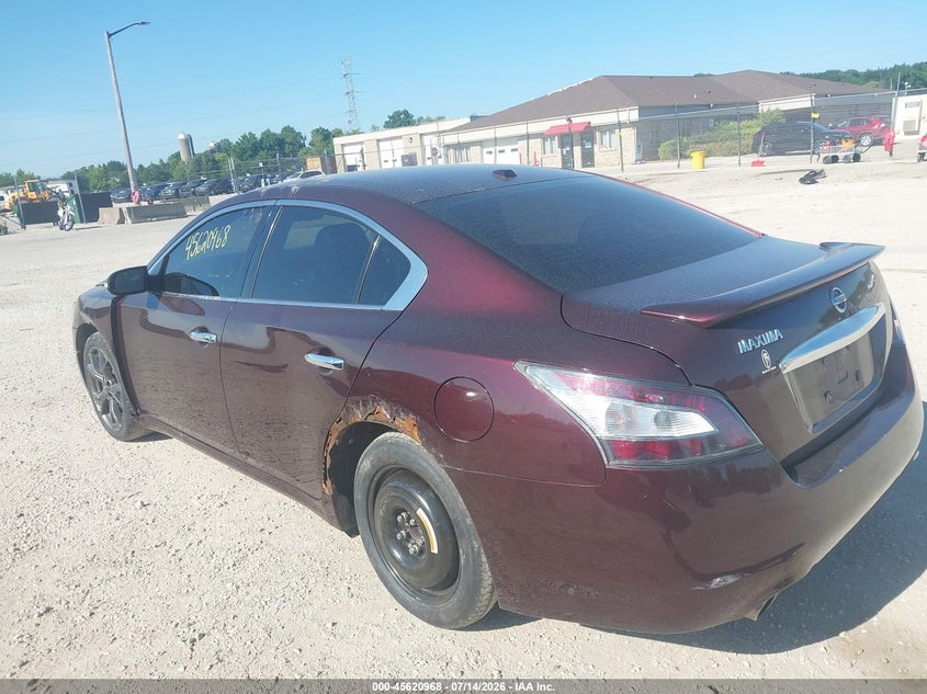 2014 Nissan Maxima VIN 1N4AA5AP7EC474632 IAAI salvage auction — NORMAL WEAR, Clear (Wisconsin), sold $775 on 2026-07-28 (photo 3)