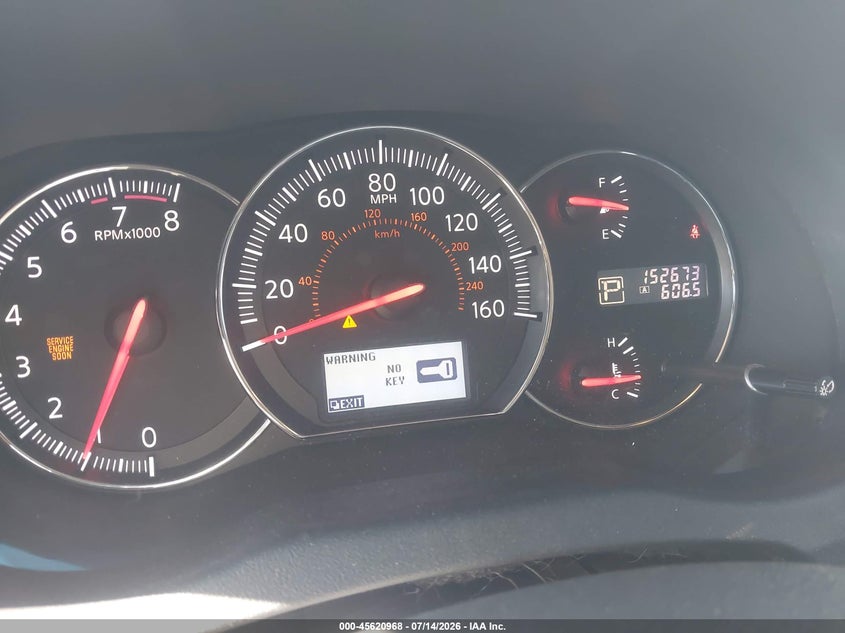 2014 Nissan Maxima VIN 1N4AA5AP7EC474632 IAAI salvage auction — NORMAL WEAR, Clear (Wisconsin), sold $775 on 2026-07-22 (photo 7)