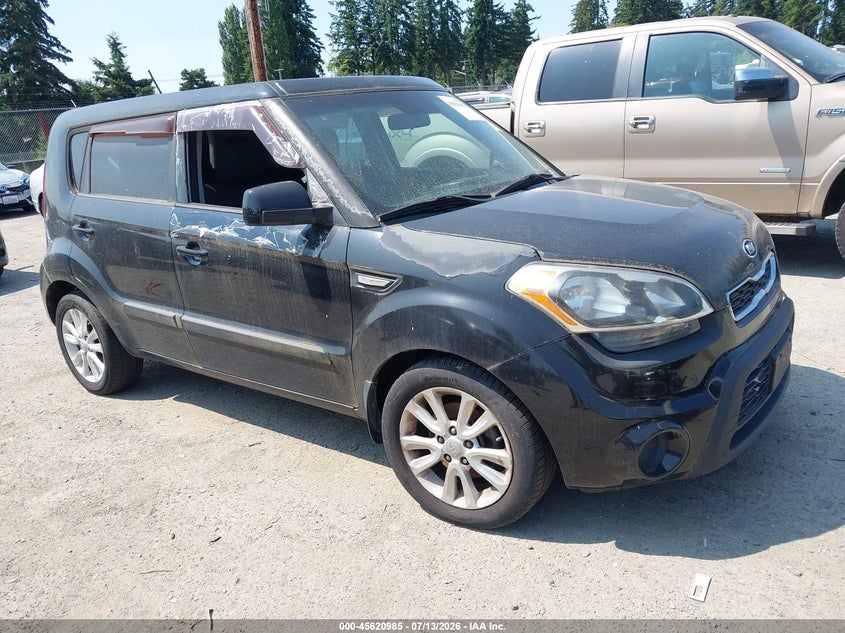 2012 Kia Soul VIN KNDJT2A57C7358144 IAAI salvage auction — NORMAL WEAR, Clear (Washington), sold $375 on 2026-07-29 (photo 1)