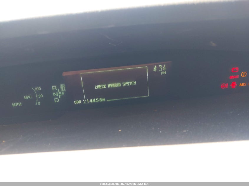 2010 Toyota Prius VIN JTDKN3DU8A0064409 IAAI salvage auction — NORMAL WEAR, Clear (Virginia), sold $1,100 on 2026-07-29 (photo 7)