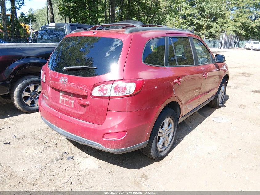 2012 Hyundai Santa fe VIN 5XYZG3AB6CG114961 IAAI salvage auction — NORMAL WEAR, Clear (Virginia), sold $625 on 2026-07-30 (photo 4)