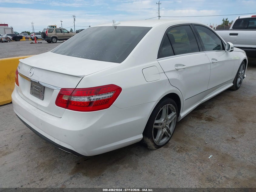 2013 Mercedes-benz E-klasse VIN WDDHF5KB4DA762170 IAAI salvage auction — NORMAL WEAR, Clear - Dealer Only (California), sold $625 on 2026-07-30 (photo 4)