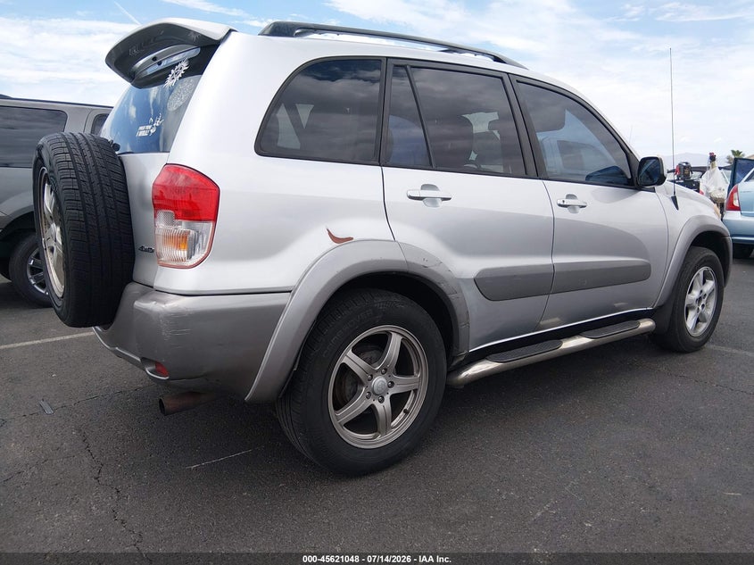 2001 Toyota Rav4 VIN JTEHH20VX16012637 IAAI salvage auction — NORMAL WEAR, Clear (Nevada), sold $775 on 2026-07-31 (photo 4)