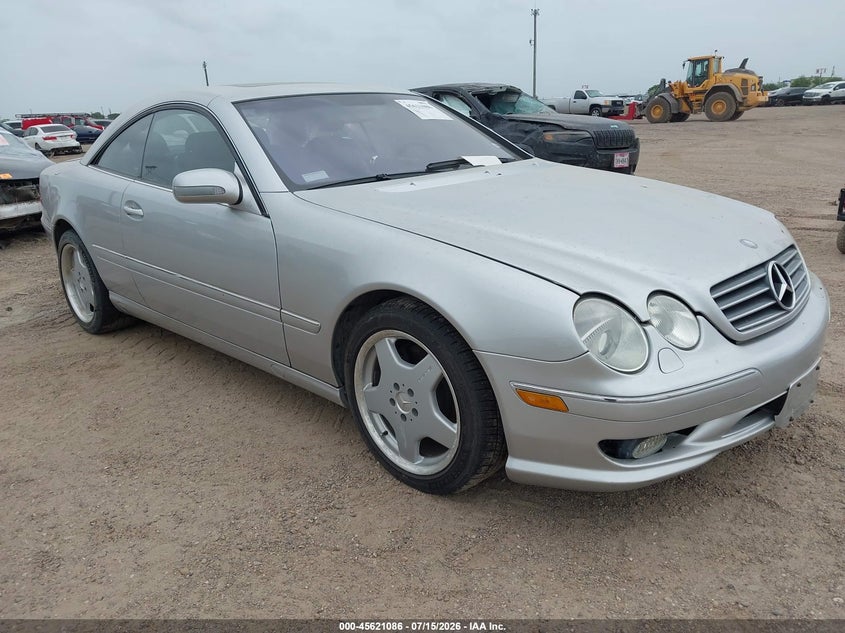 2002 Mercedes-benz Cl-class VIN WDBPJ75J82A027125 IAAI salvage auction — NORMAL WEAR, Original (Texas), sold $700 on 2026-07-29 (photo 1)