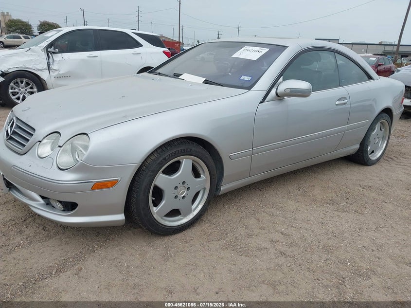 2002 Mercedes-benz Cl-class VIN WDBPJ75J82A027125 IAAI salvage auction — NORMAL WEAR, Original (Texas), sold $700 on 2026-07-29 (photo 2)