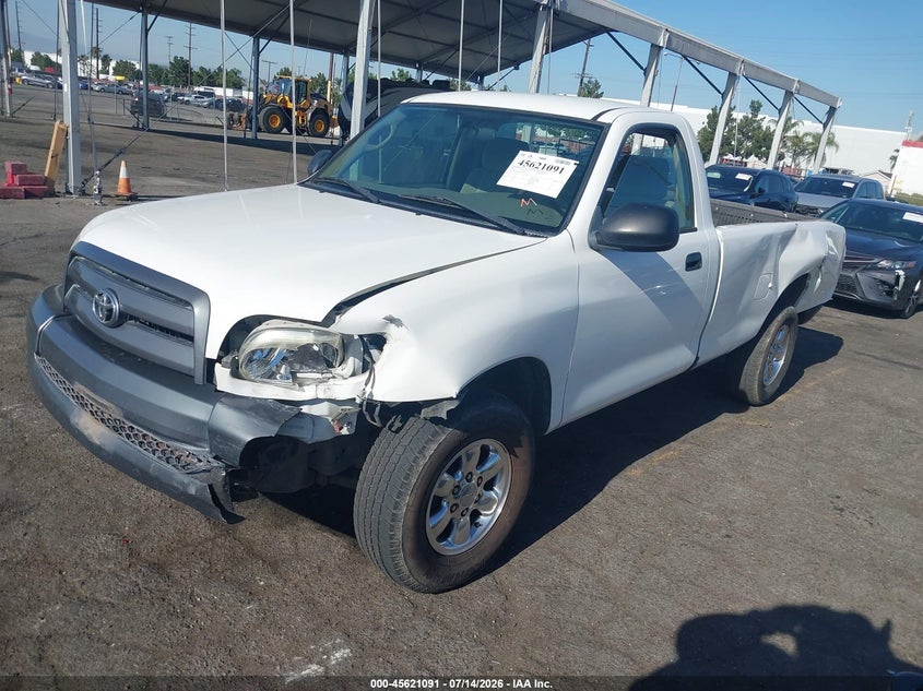 2005 Toyota Tundra VIN 5TBJU32105S449188 IAAI salvage auction — SIDE, Salvage (California), sold $2,300 on 2026-07-31 (photo 2)