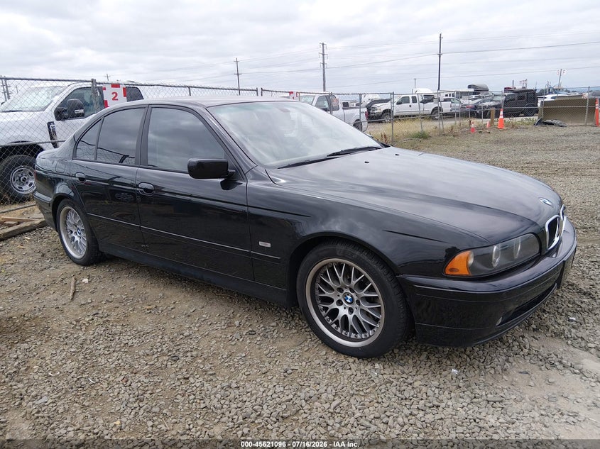2002 BMW 5 series VIN WBADT63442CH90432 IAAI salvage auction — NORMAL WEAR, Clear - Public Restricted (Oregon), sold $4,200 on 2026-07-27 (photo 1)