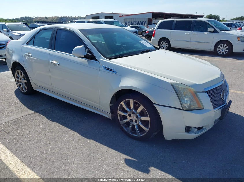 2010 Cadillac Cts VIN 1G6DL5EV6A0118794 IAAI salvage auction — NORMAL WEAR, Clear (Texas), sold $200 on 2026-08-21 (photo 1)