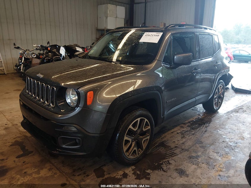 2016 Jeep Renegade VIN ZACCJBBT4GPC86842 IAAI salvage auction — REAR END, Salvage (Connecticut), sold $1,150 on 2026-08-13 (photo 2)