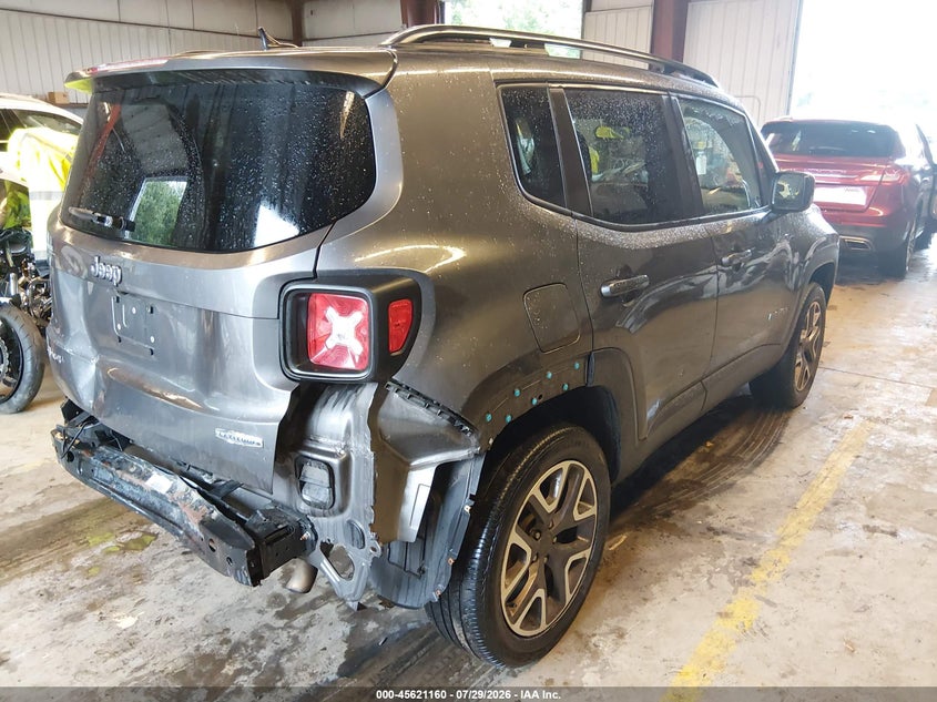 2016 Jeep Renegade VIN ZACCJBBT4GPC86842 IAAI salvage auction — REAR END, Salvage (Connecticut), sold $1,150 on 2026-08-13 (photo 4)
