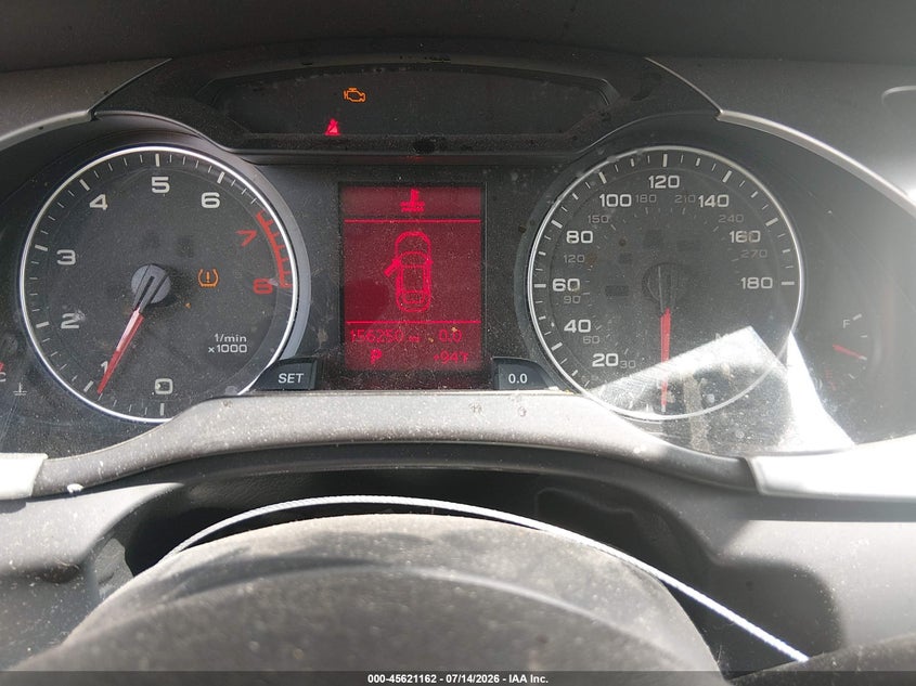 2012 Audi A4 VIN WAUBFAFL5CN005861 IAAI salvage auction — NORMAL WEAR, Original (Texas), sold $500 on 2026-08-03 (photo 7)