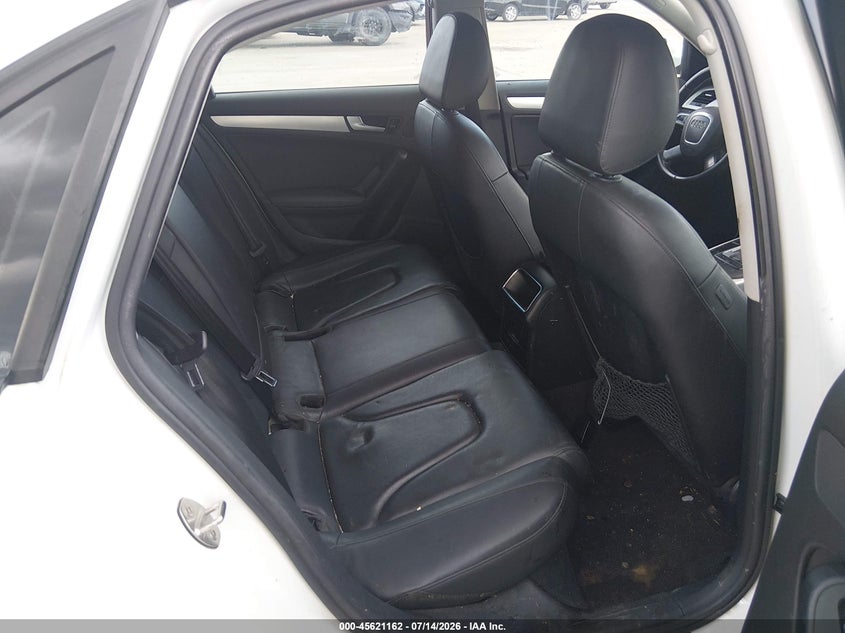2012 Audi A4 VIN WAUBFAFL5CN005861 IAAI salvage auction — NORMAL WEAR, Original (Texas), sold $500 on 2026-08-03 (photo 8)