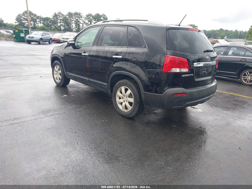 2011 Kia Sorento VIN 5XYKT3A1XBG108695 IAAI salvage auction — NORMAL WEAR, Clear (Georgia), sold $1,050 on 2026-07-22 (photo 3)