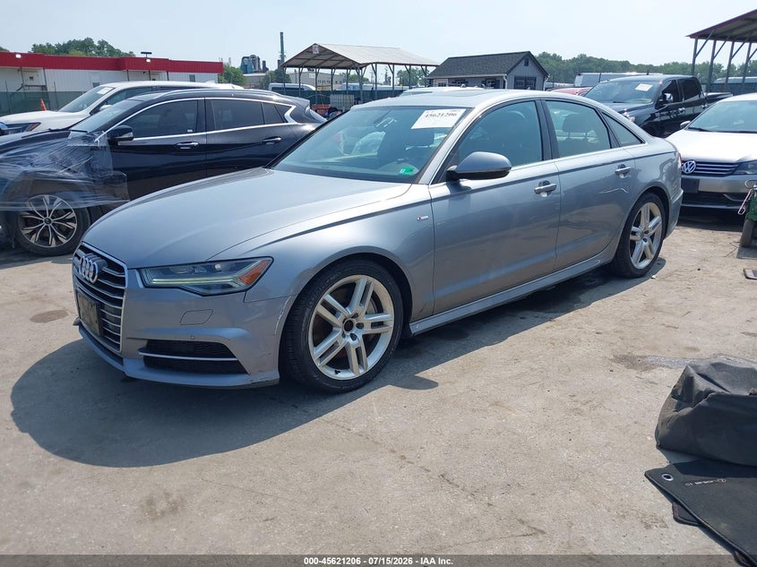 2016 Audi A6 VIN WAUGFAFC1GN013371 IAAI salvage auction — NORMAL WEAR, Clear (Virginia), sold $275 on 2026-07-23 (photo 2)