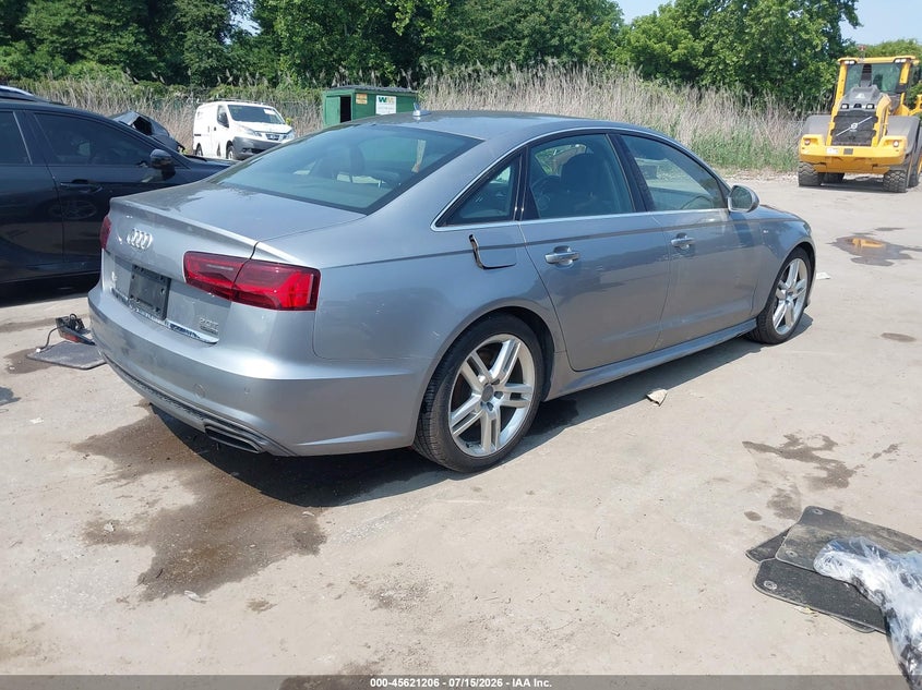 2016 Audi A6 VIN WAUGFAFC1GN013371 IAAI salvage auction — NORMAL WEAR, Clear (Virginia), sold $275 on 2026-07-23 (photo 4)