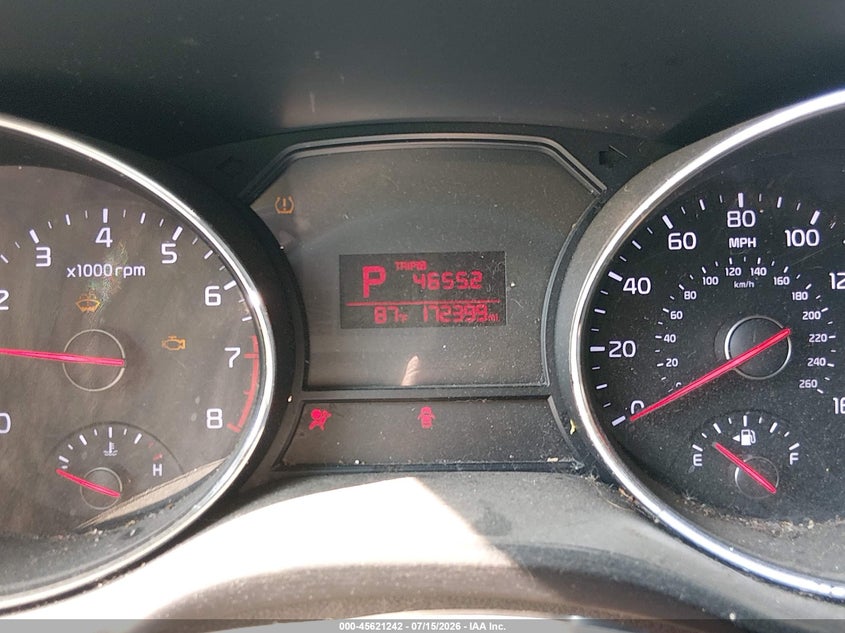 2016 Kia SEDONA VIN KNDMB5C16G6148089 IAAI salvage auction — NORMAL WEAR, Clear (Maryland), sold $800 on 2026-07-29 (photo 7)