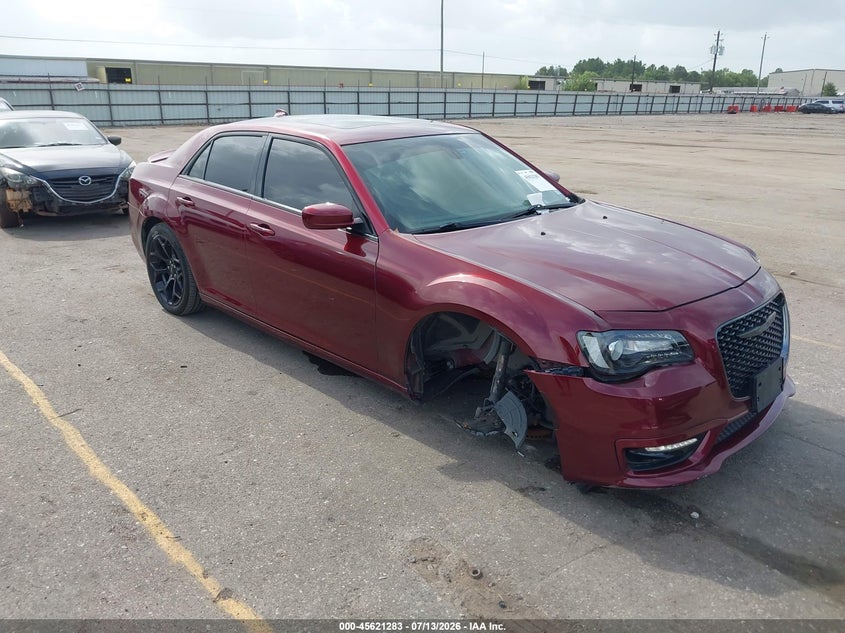 2020 Chrysler 300 VIN 2C3CCABT3LH171945 IAAI salvage auction — SIDE, Original (Texas), sold $9,600 on 2026-08-13 (photo 1)