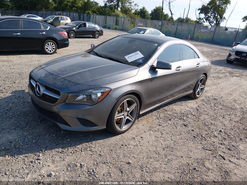 2014 Mercedes-benz Cla-klasse VIN WDDSJ4EB8EN128218 IAAI salvage auction — WATER/FLOOD, Salvage Title, sold $1,550 on 2026-08-18 (photo 2)