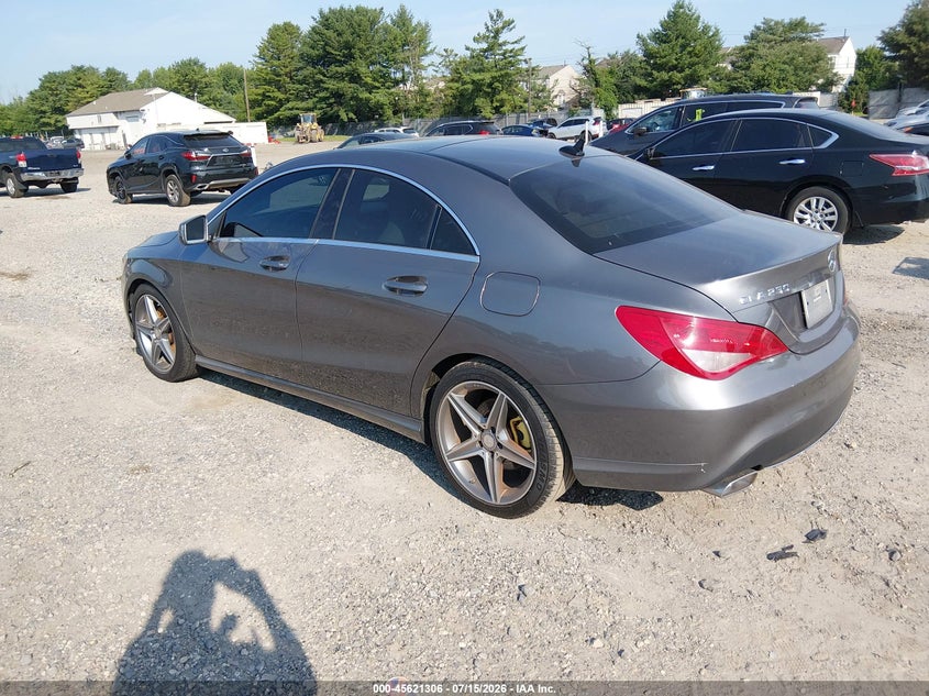 2014 Mercedes-benz Cla-klasse VIN WDDSJ4EB8EN128218 IAAI salvage auction — WATER/FLOOD, Salvage Title, sold $1,550 on 2026-08-18 (photo 3)
