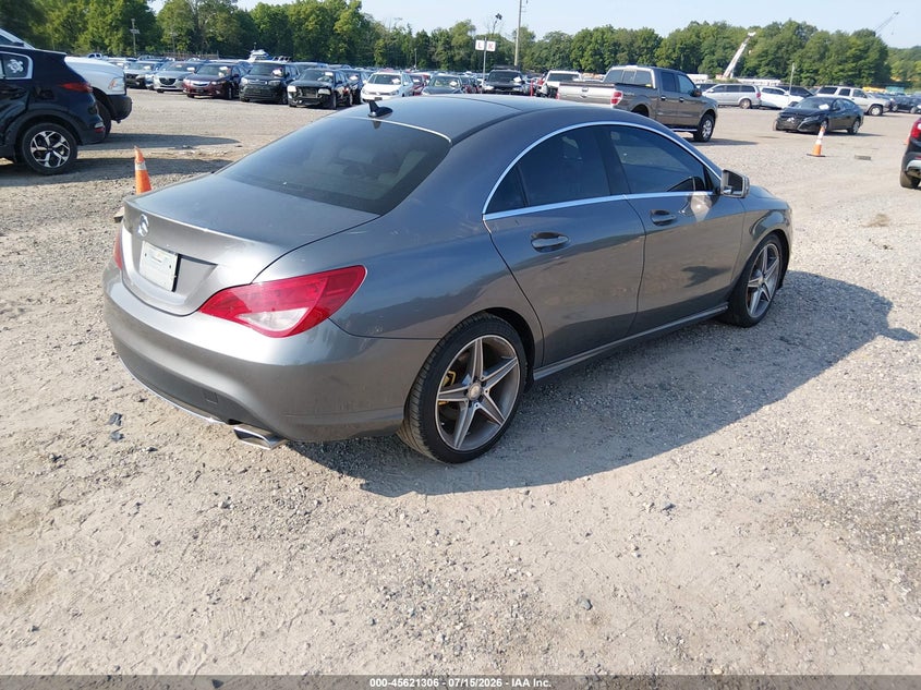 2014 Mercedes-benz Cla-klasse VIN WDDSJ4EB8EN128218 IAAI salvage auction — WATER/FLOOD, Salvage Title, sold $1,550 on 2026-08-18 (photo 4)