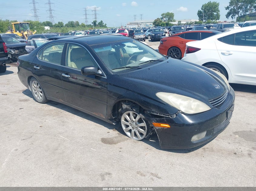 2004 Lexus Es 330 VIN JTHBA30G345042707 IAAI salvage auction — NORMAL WEAR, Clear (Illinois), sold $625 on 2026-07-20 (photo 1)