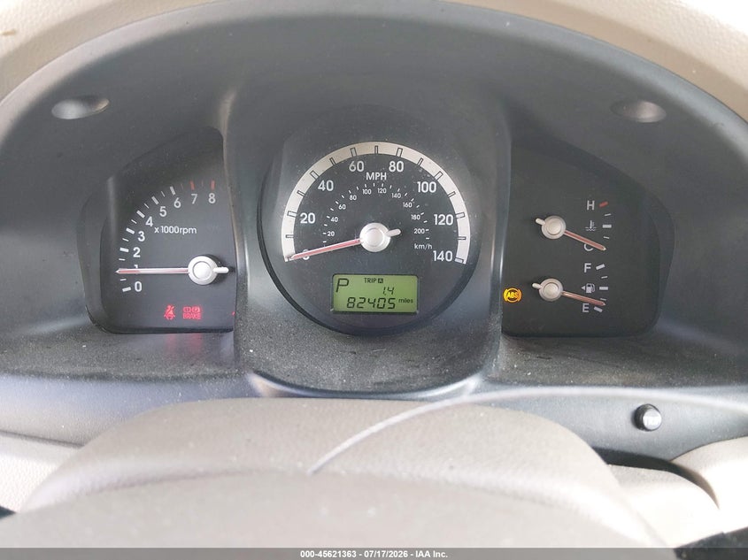 2007 Kia Sportage VIN KNDJF724X77311741 IAAI salvage auction — NORMAL WEAR, Original (West Virginia), sold $800 on 2026-07-29 (photo 7)