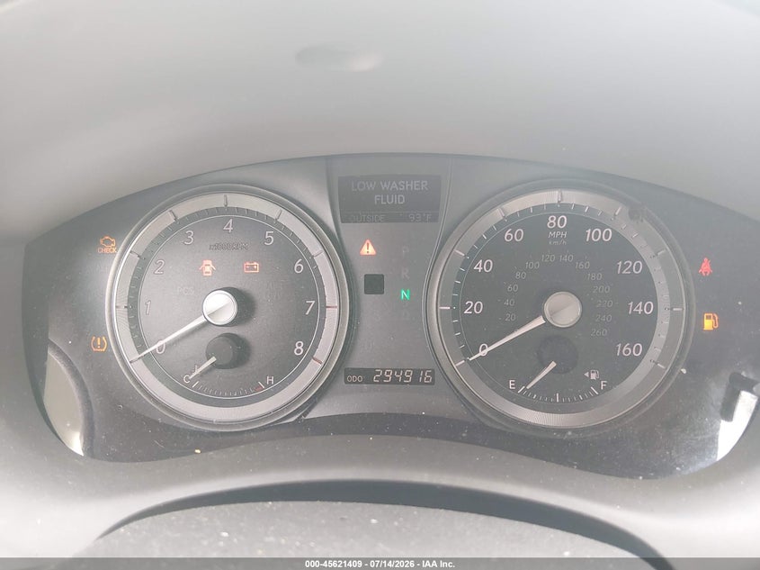 2009 Lexus Es 350 VIN JTHBJ46G592277292 IAAI salvage auction — NORMAL WEAR, Original (Texas), sold $950 on 2026-07-29 (photo 7)