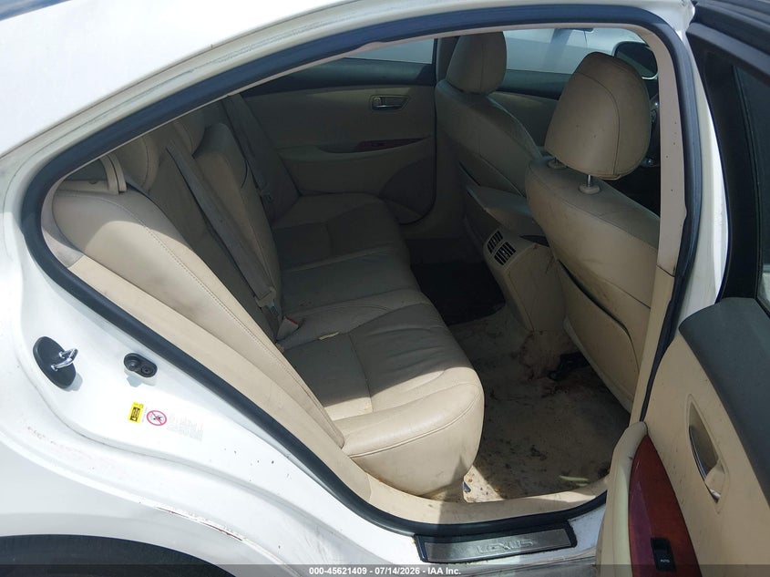 2009 Lexus Es 350 VIN JTHBJ46G592277292 IAAI salvage auction — NORMAL WEAR, Original (Texas), sold $950 on 2026-07-29 (photo 8)