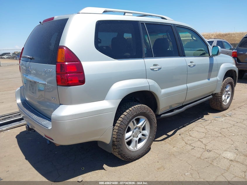 2003 Lexus Gx 470 VIN JTJBT20X030009971 IAAI salvage auction — NORMAL WEAR, Clear - Dealer Only (California), sold $3,300 on 2026-07-22 (photo 4)