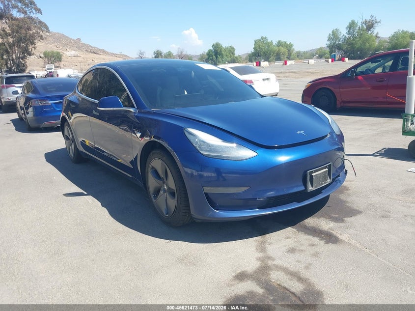 2019 Tesla Model 3 VIN 5YJ3E1EB4KF421478 IAAI salvage auction — NORMAL WEAR, Clear (California), sold $25 on 2026-07-21 (photo 1)