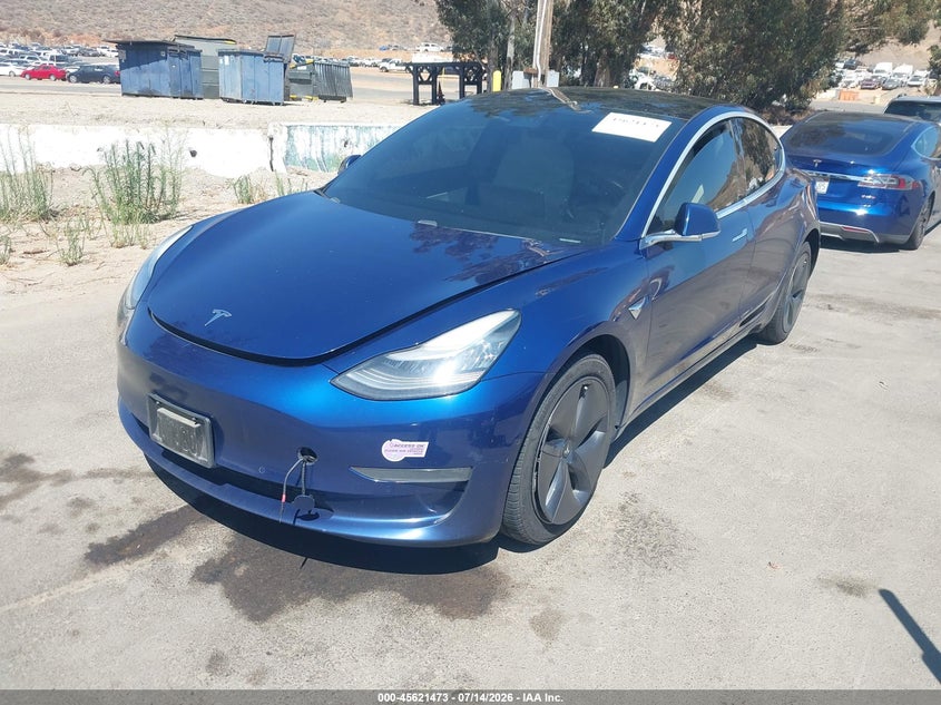 2019 Tesla Model 3 VIN 5YJ3E1EB4KF421478 IAAI salvage auction — NORMAL WEAR, Clear (California), sold $25 on 2026-07-21 (photo 2)