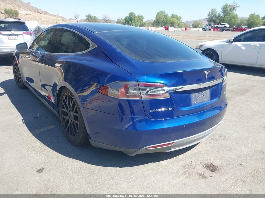 2015 Tesla Model s VIN 5YJSA1E4XFF102181 IAAI salvage auction — SUSPENSION, Salvage Title, sold $1,150 on 2026-07-21 (photo 3)