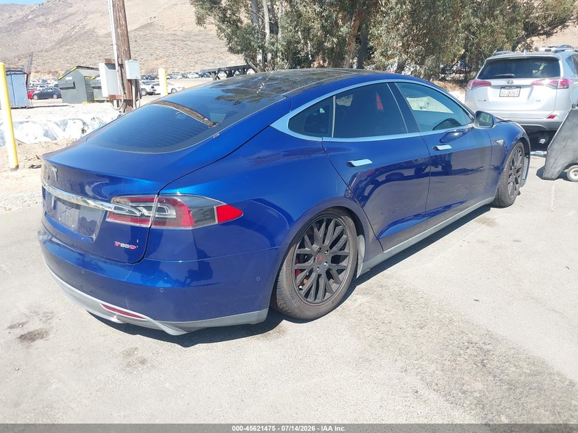 2015 Tesla Model s VIN 5YJSA1E4XFF102181 IAAI salvage auction — SUSPENSION, Salvage Title, sold $1,150 on 2026-07-21 (photo 4)