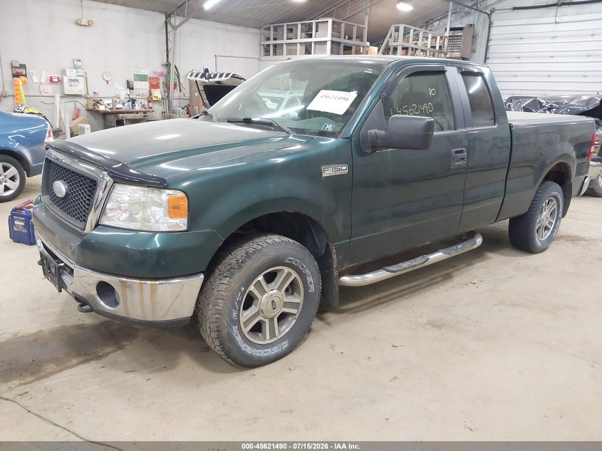 2007 Ford F-150 VIN 1FTPX14V47FB05444 IAAI salvage auction — NORMAL WEAR, Clear (Pennsylvania), sold $325 on 2026-07-24 (photo 2)
