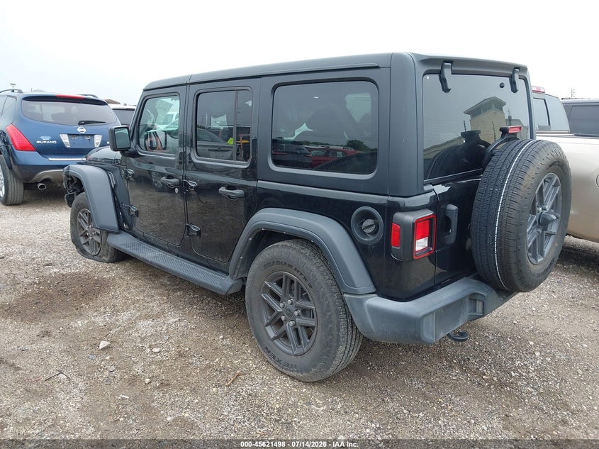 2024 Jeep Wrangler VIN 1C4PJXDN8RW102294 IAAI salvage auction — Left Front, Clear, sold $14,600 on 2026-10-12 (photo 3)