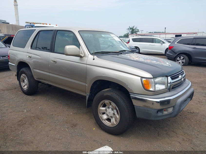 2002 Toyota 4runner VIN JT3GN86R020250303 IAAI salvage auction — NORMAL WEAR, Clear (New Jersey), sold $1,650 on 2026-07-27 (photo 1)