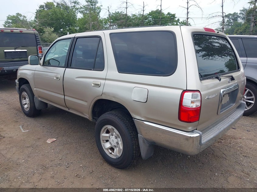 2002 Toyota 4runner VIN JT3GN86R020250303 IAAI salvage auction — NORMAL WEAR, Clear (New Jersey), sold $1,650 on 2026-07-27 (photo 3)