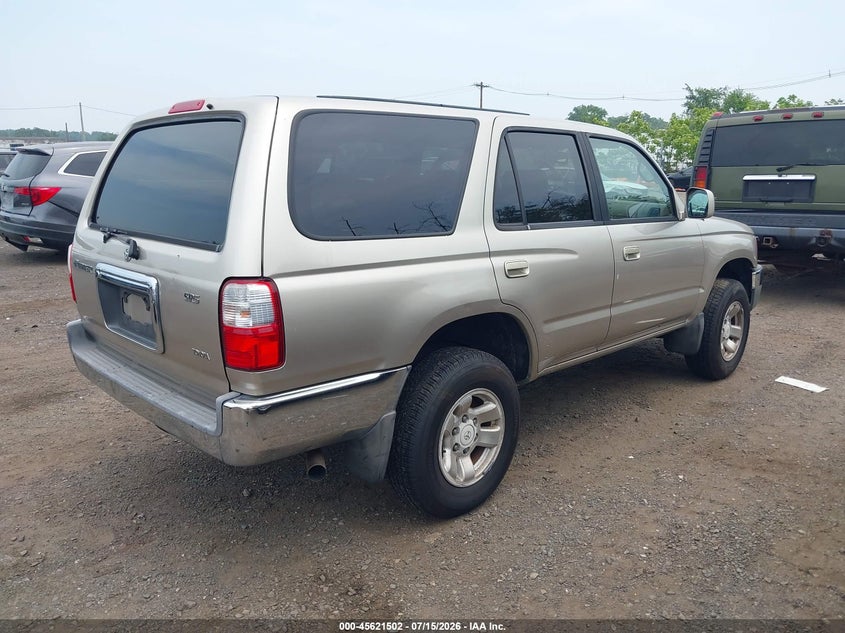 2002 Toyota 4runner VIN JT3GN86R020250303 IAAI salvage auction — NORMAL WEAR, Clear (New Jersey), sold $1,650 on 2026-07-27 (photo 4)