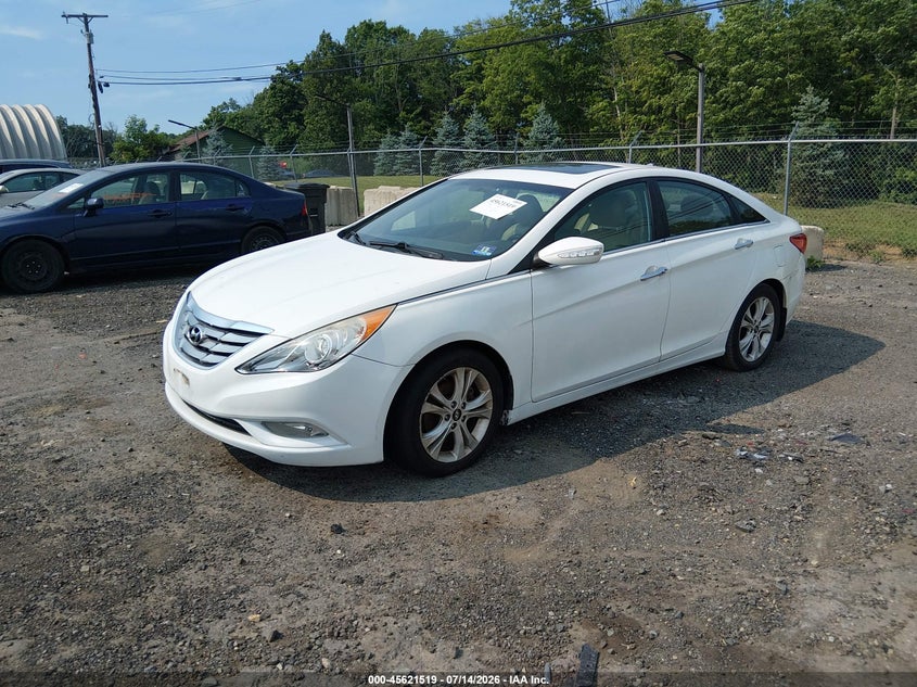 2013 Hyundai Sonata VIN 5NPEC4AC9DH703361 IAAI salvage auction — NORMAL WEAR, Clear (New Jersey), sold $1,200 on 2026-07-30 (photo 2)