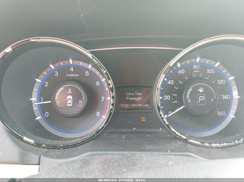 2013 Hyundai Sonata VIN 5NPEC4AC9DH703361 IAAI salvage auction — NORMAL WEAR, Clear (New Jersey), sold $1,200 on 2026-07-30 (photo 7)