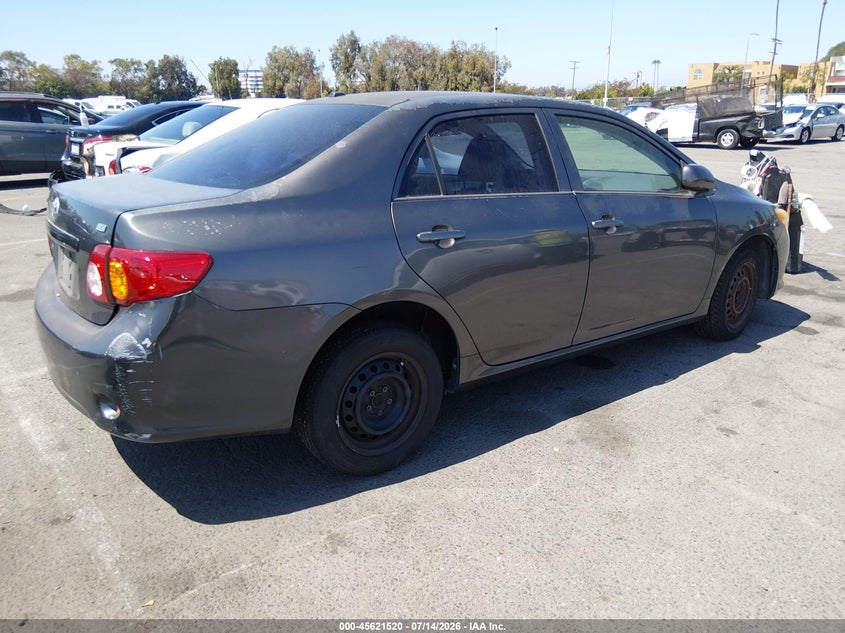 2009 Toyota Corolla VIN JTDBL40E89J007305 IAAI salvage auction — NORMAL WEAR, Clear - Dealer Only (California), sold $1,500 on 2026-07-30 (photo 4)