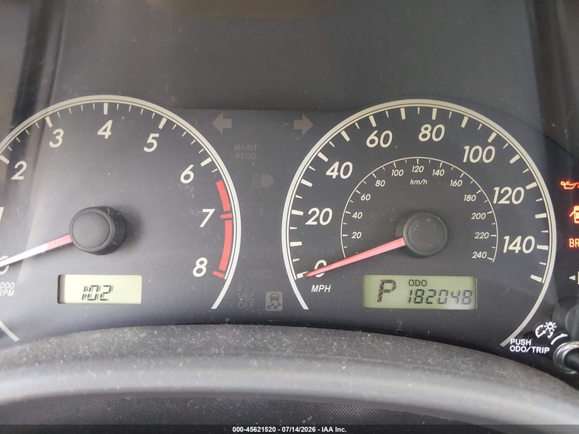 2009 Toyota Corolla VIN JTDBL40E89J007305 IAAI salvage auction — NORMAL WEAR, Clear - Dealer Only (California), sold $1,500 on 2026-07-30 (photo 7)