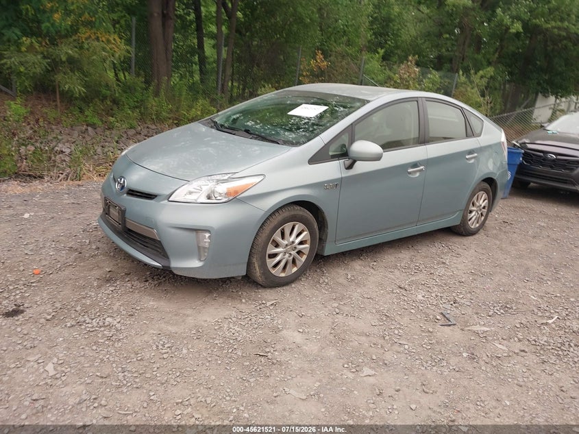 2012 Toyota Prius VIN JTDKN3DP6C3002096 IAAI salvage auction — NORMAL WEAR, Clear (New York), sold $50 on 2026-07-28 (photo 2)