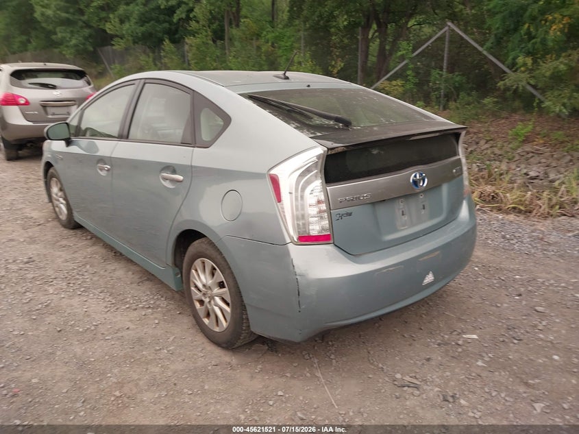 2012 Toyota Prius VIN JTDKN3DP6C3002096 IAAI salvage auction — NORMAL WEAR, Clear (New York), sold $50 on 2026-07-28 (photo 3)