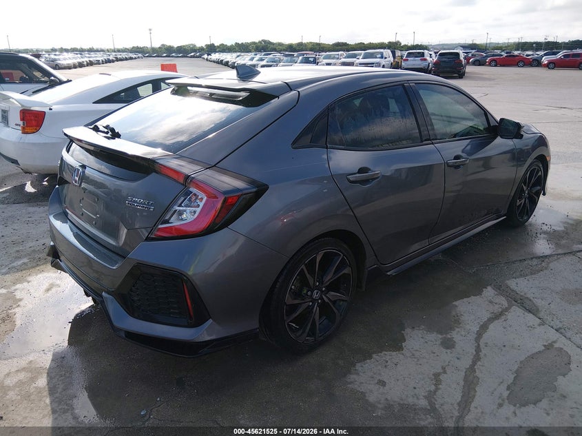 2018 Honda Civic VIN SHHFK7H94JU239794 IAAI salvage auction — NORMAL WEAR, Original (Texas), sold $3,150 on 2026-07-29 (photo 4)