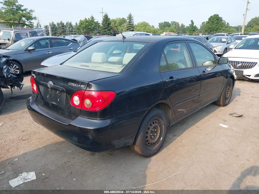 2007 Toyota Corolla VIN JTDBR32E770135964 IAAI salvage auction — NORMAL WEAR, Clear (Michigan), sold $500 on 2026-07-30 (photo 4)