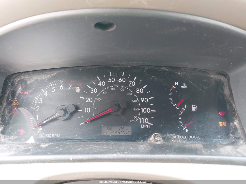 2007 Toyota Corolla VIN JTDBR32E770135964 IAAI salvage auction — NORMAL WEAR, Clear (Michigan), sold $500 on 2026-07-30 (photo 7)