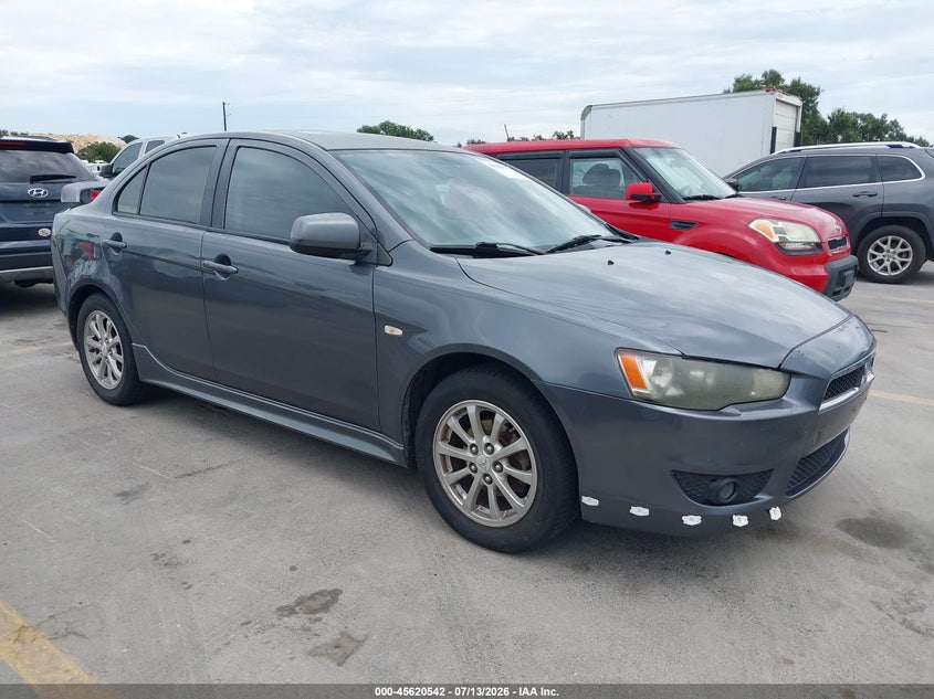 2010 Mitsubishi Lancer VIN JA32U2FU2AU003722 IAAI salvage auction — NORMAL WEAR, Clear (Texas), sold $75 on 2026-07-23 (photo 1)