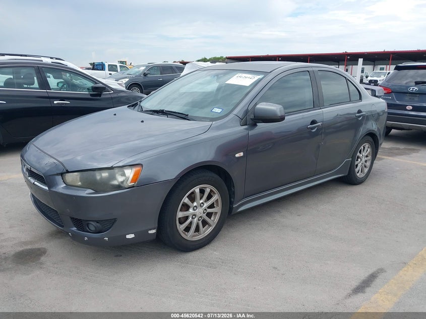 2010 Mitsubishi Lancer VIN JA32U2FU2AU003722 IAAI salvage auction — NORMAL WEAR, Clear (Texas), sold $75 on 2026-07-23 (photo 2)